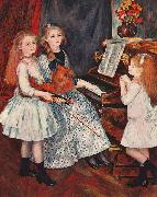 Pierre-Auguste Renoir Portrat der Tochter von Catulle-Mendes am Klavier oil